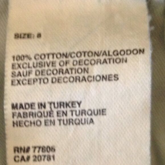 Tommy Hilfiger Jeans Raw Hem Denim Jean Skirt Blue 8 - Picture 4 of 6